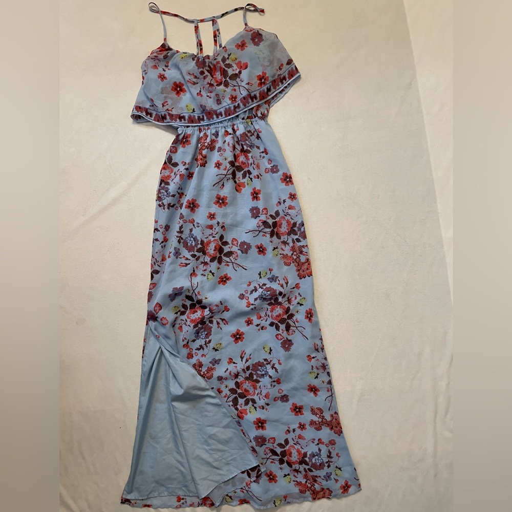 Princes Vera Wang Maxi Dress with Slits